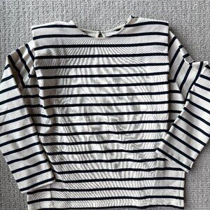Sezane Priya Striped Shirt, EU36